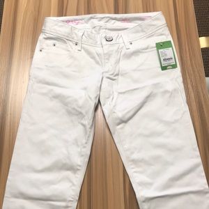 White Lilly Pulitzer Worth Skinny Jeans